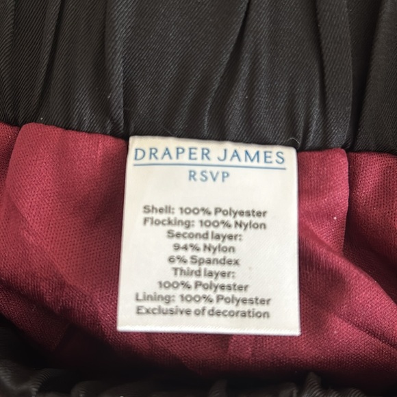 Draper James RSVP Burgundy Tulle Skirt - Picture 5 of 6
